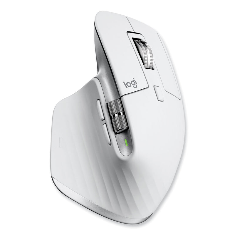 Logitech® MX Master 3S Performance Wireless Mouse, 2.4 GHz Frequency/32 ft Wireless Range, Right Hand Use, Pale Gray (LOG910006558) Each