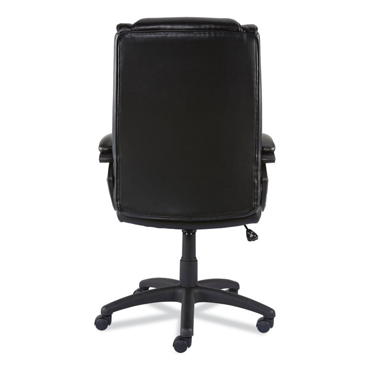 Alera® Alera Brosna Series Mid-Back Task Chair, Supports Up to 250 lb, 18.15" to 21.77 Seat Height, Black Seat/Back, Black Base (ALEBRN42B19)