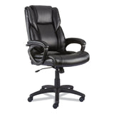 Alera® Alera Brosna Series Mid-Back Task Chair, Supports Up to 250 lb, 18.15" to 21.77 Seat Height, Black Seat/Back, Black Base (ALEBRN42B19)