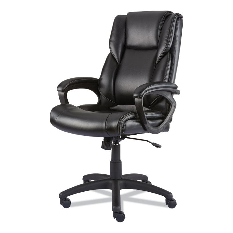 Alera® Alera Brosna Series Mid-Back Task Chair, Supports Up to 250 lb, 18.15" to 21.77 Seat Height, Black Seat/Back, Black Base (ALEBRN42B19)