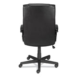 Alera® Alera Dalibor Series Manager Chair, Supports Up to 250 lb, 17.5" to 21.3" Seat  Height, Black Seat/Back, Black Base (ALEDB41B19)