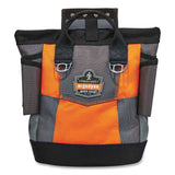 ergodyne® Arsenal 5527 Premium Topped Tool Pouch with Hinged Closure, 6 x 10 x 11.5, Polyester, Orange, Ships in 1-3 Business Days (EGO13627) Each