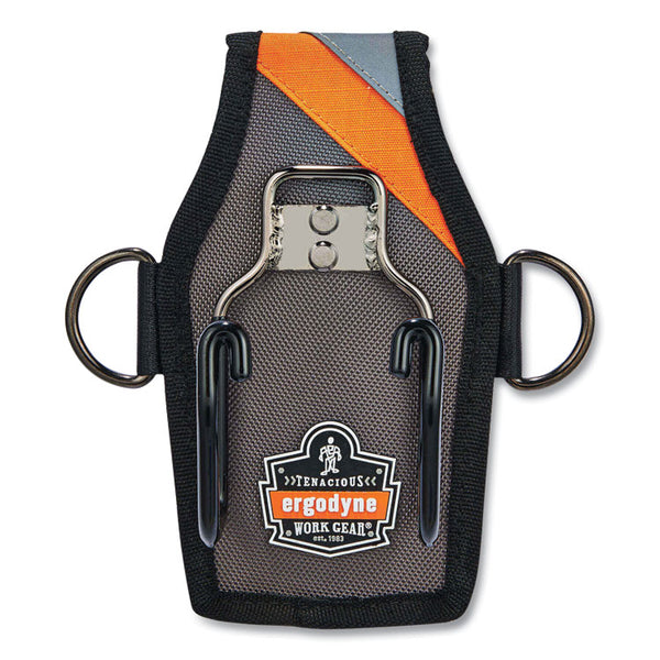 ergodyne® Arsenal 5562 Hammer Holster, 3 x 6 x 8, Polyester, Gray, Ships in 1-3 Business Days (EGO13662) Each