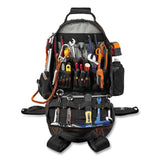 ergodyne® Arsenal 5843 Tool Backpack Dual Compartment, 26 Comp, 8.5x13.5x18, Ballistic Polyester, Black/Gray,Ships in 1-3 Business Days (EGO13743) Each