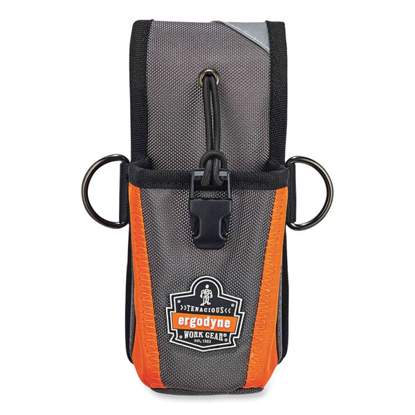 ergodyne® Arsenal 5561 Small Tool and Radio Loop Holster, 2.5 x 4.5 x 8.5, Polyester, Gray, Ships in 1-3 Business Days (EGO13561) Each