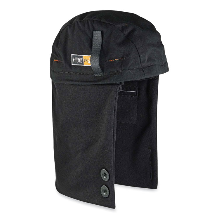 ergodyne® N-Ferno 6885 2-Layer FR Zip-Off Winter Liner, Modacrylic Cotton, One Size Fits Most, Black, Ships in 1-3 Business Days (EGO16885) Each