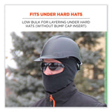 ergodyne® N-Ferno 6893ZI Balaclava + Bump Cap Insert, One Size Fits Most, Black, Ships in 1-3 Business Days (EGO16893) Each