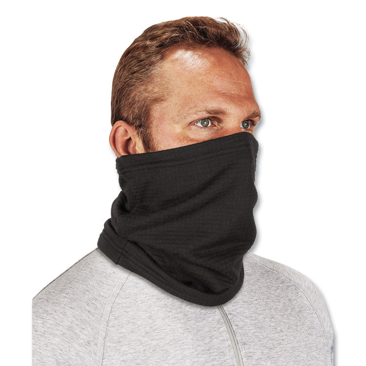 ergodyne® N-Ferno 6962 FR Dual Compliant Neck Gaiter, Polartec Fleece, One Size Fits Most, Black, Ships in 1-3 Business Days (EGO16962) Each