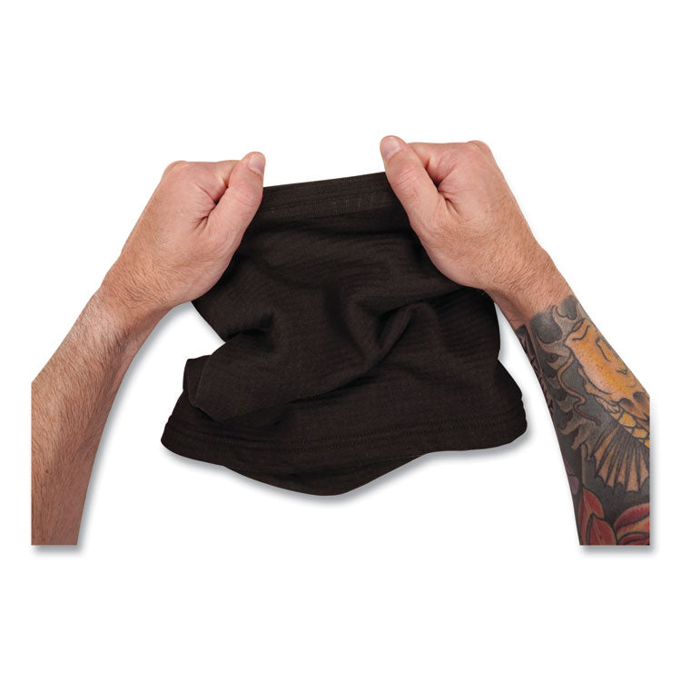 ergodyne® N-Ferno 6962 FR Dual Compliant Neck Gaiter, Polartec Fleece, One Size Fits Most, Black, Ships in 1-3 Business Days (EGO16962) Each