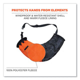 ergodyne® N-Ferno 6980 Winter Hand Warmer Muff Kit with 5 Hand Warmer Packets, Nylon/Fleece/Neoprene, Black, Ships in 1-3 Business Days (EGO16982) Each