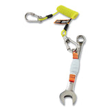 ergodyne® Squids 3180 Tool Tethering Kit, 2 lb Max Working Capacity, 6.5" to 48" Long, Yellow/Black, Ships in 1-3 Business Days (EGO19650) Each