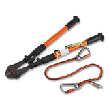 ergodyne® Squids 3186 Iron + Steel Worker Tool Tethering Kit, Asstd Max Work Capacities, Lengths and Colors, Ships in 1-3 Business Days (EGO19656) Each
