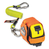 ergodyne® Squids 3190 Tape Measure Tethering Kit, 2 lb Max Working Capacity, 6.5" to 48" Long, Lime/Black, Ships in 1-3 Business Days (EGO19660) Each