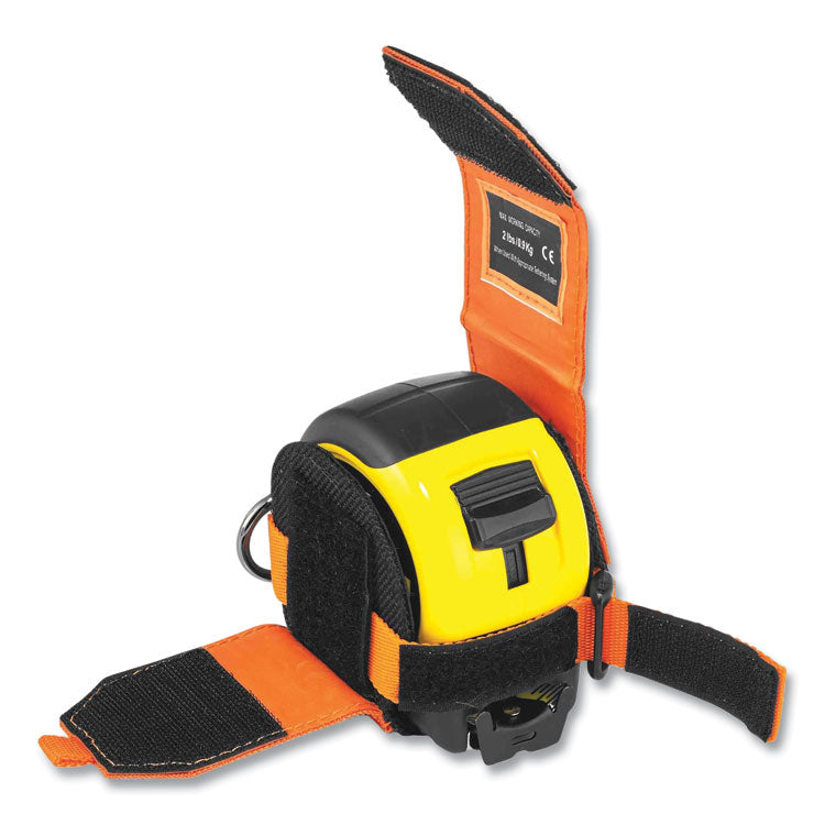 ergodyne® Squids 3193 Tape Measure Tethering Kit, 2 lb Max Working Capacity, 38" to 48" Long, Orange/Gray, Ships in 1-3 Business Days (EGO19663) Each