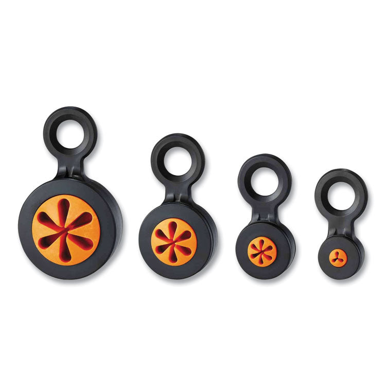 ergodyne® Squids 3194 Hand Tool Tethering Kit, 1 lb Max Working Capacity, 12" to 48" Long, Black/Orange, Ships in 1-3 Business Days (EGO19664) Each