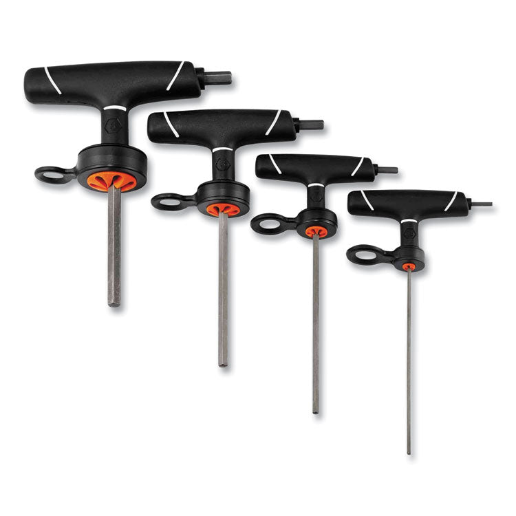 ergodyne® Squids 3194 Hand Tool Tethering Kit, 1 lb Max Working Capacity, 12" to 48" Long, Black/Orange, Ships in 1-3 Business Days (EGO19664) Each