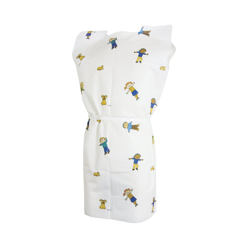 McKesson Patient Exam Gown Child Size Kid Design (KIDS® Print) Disposable (489534_CS) 50/CS