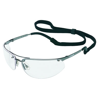 Honeywell Fuse Eyewear, Clear Lens, Polycarbonate, Hard Coat, Gunmetal Frame, Metal (812-11150800) 1 Pair