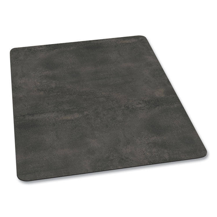 ES Robbins® TrendSetter Chair Mat for Medium Pile Carpet, 36 x 48, Pewter, Ships in 4-6 Business Days (ESR119733)