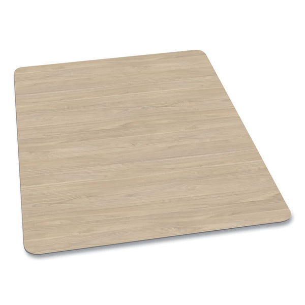 ES Robbins® Trendsetter Chair Mat for Hard Floors, 36 x 48, Driftwood, Ships in 4-6 Business Days (ESR119753)