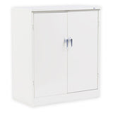 Alera® Assembled 42" High Heavy-Duty Welded Storage Cabinet, Two Adjustable Shelves, 36w x 18d, Putty (ALECM4218PY)