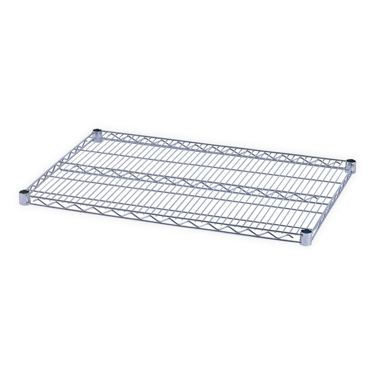 Alera® Industrial Wire Shelving Extra Wire Shelves, 36w x 24d, Silver, 2 Shelves/Carton (ALESW583624SR) Pack of 2