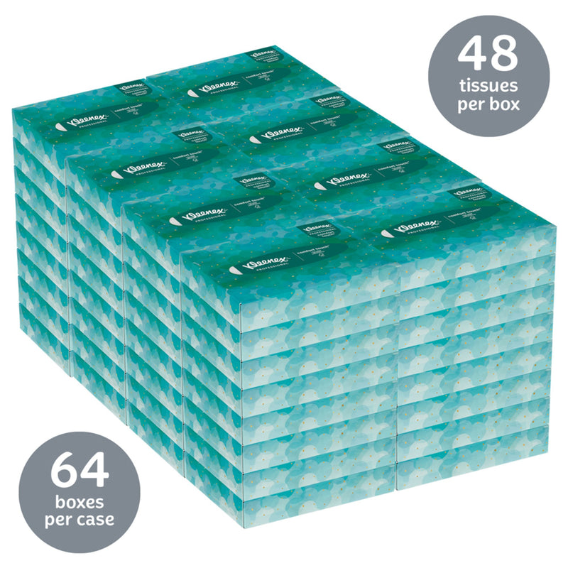 Kleenex® Junior Facial Tissue White 48 Count (1223568_BX) 1/BX