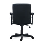 Alera® Alera Harthope Leather Task Chair, Supports Up to 275 lb, Black Seat/Back, Black Base (ALEHH42B19)