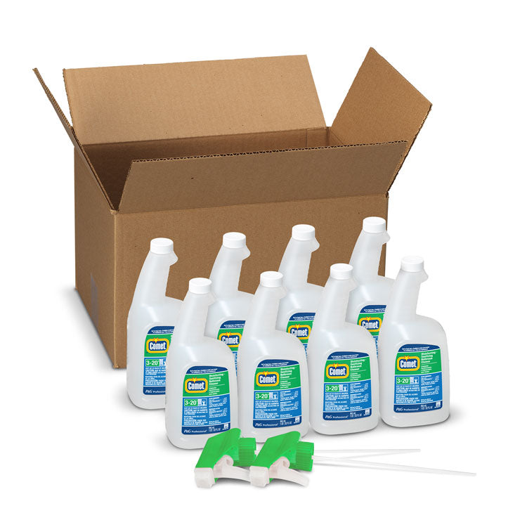 Comet® Disinfecting-Sanitizing Bathroom Cleaner, 32 oz Trigger Spray Bottle, 8/Carton (PGC22569CT)