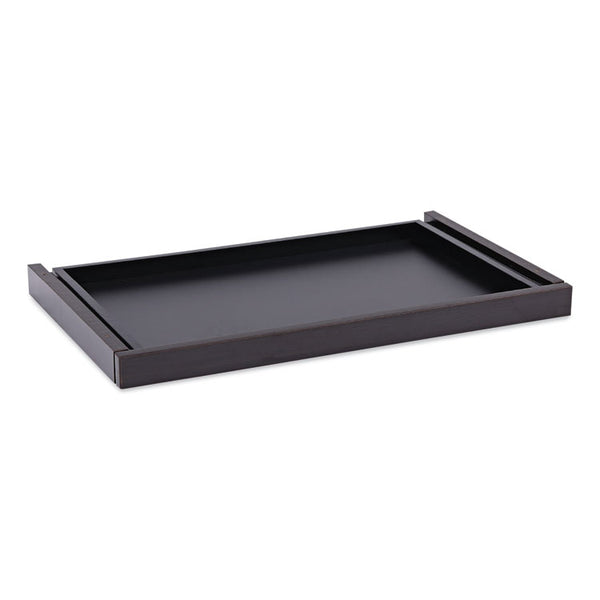 Alera® Alera Valencia Series Center Drawer, Laminate, 24.5w x 15d x 2h, Espresso (ALEVA312414ES)