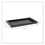 Alera® Alera Valencia Series Center Drawer, Laminate, 24.5w x 15d x 2h, Espresso (ALEVA312414ES) Each
