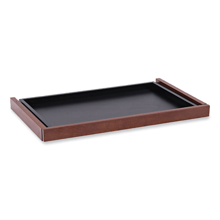 Alera® Alera Valencia Series Center Drawer, Laminate, 24.5w x 15d x 2h, Medium Cherry (ALEVA312414MC)