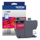 Brother LC402MS Ink, 550 Page-Yield, Magenta (BRTLC402MS)