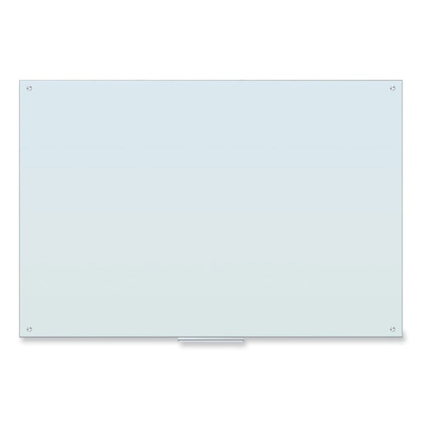 U Brands Glass Dry Erase Board, 70 x 47, White Surface (UBR2301U0001) Each
