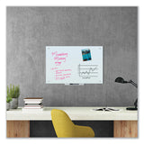 U Brands Glass Dry Erase Board, 35 x 23, White Surface (UBR2298U0001) Each