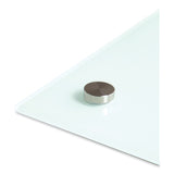 U Brands Glass Dry Erase Board, 96 x 47, White Surface (UBR4148U0001) Each