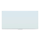 U Brands Glass Dry Erase Board, 96 x 47, White Surface (UBR4148U0001) Each