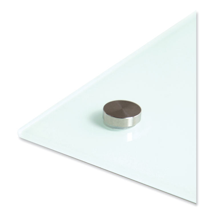 U Brands Glass Dry Erase Board, 70 x 47, White Surface (UBR2301U0001) Each