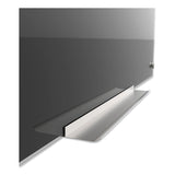U Brands Black Glass Dry Erase Board, 35 x 23, Black Surface (UBR170U0001) Each