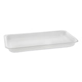 Pactiv Supermarket Tray, #25PZ, 15 x 8 x 1.25, White, Foam, 200/Carton (PCT51P125PZ) Case of 200