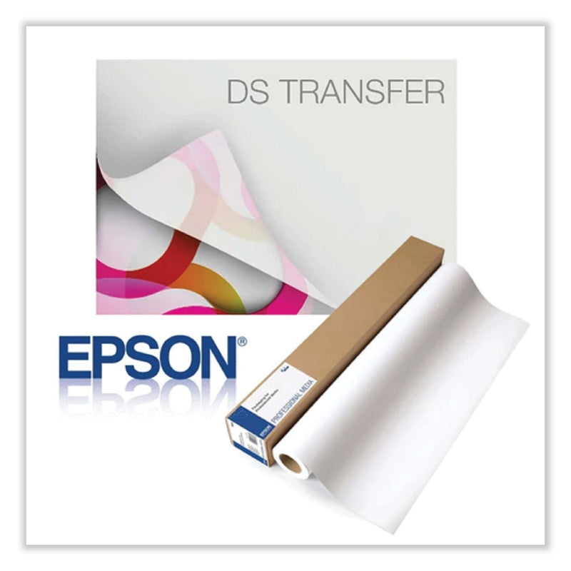 Epson® DS Transfer Production Paper Roll, 4.5 mil, 64" x 350 ft, Matte White (EPSS045454A)