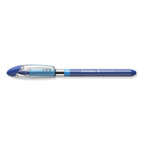 Schneider® Slider Basic Ballpoint Pen, Stick, Extra-Bold 1.4 mm, Blue Ink, Blue Barrel, 10/Box (RED151203)