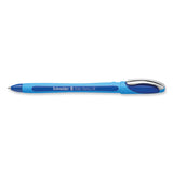 Schneider® Slider Memo XB Ballpoint Pen, Stick, Extra-Bold 1.4 mm, Blue Ink, Blue/Light Blue Barrel, 10/Box (RED150203)