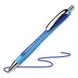 Schneider® Slider Rave XB Ballpoint Pen, Retractable, Extra-Bold 1.4 mm, Blue Ink, Blue/Light Blue Barrel (RED132503)