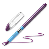 Schneider® Slider Basic Ballpoint Pen, Stick, Extra-Bold 1.4 mm, Violet Ink, Violet Barrel, 10/Box (RED151208) Box of 10