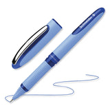 Schneider® One Hybrid N Roller Ball Pen, Stick, Extra-Fine 0.3 mm, Blue Ink, Blue Barrel, 10/Box (RED183403) Box of 10