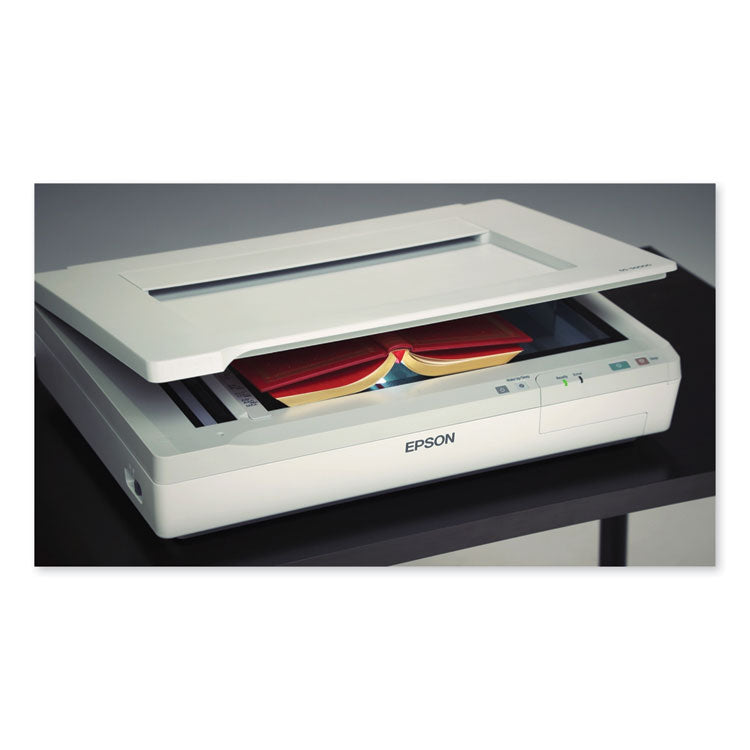 Epson® WorkForce DS-50000 Scanner, Scans Up to 11.7" x 17", 600 dpi Optical Resolution (EPSB11B204121)