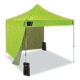 ergodyne® Shax 6051 Heavy-Duty Pop-Up Tent Kit, Single Skin, 10 ft x 10 ft, Polyester/Steel, Lime, Ships in 1-3 Business Days (EGO12951)