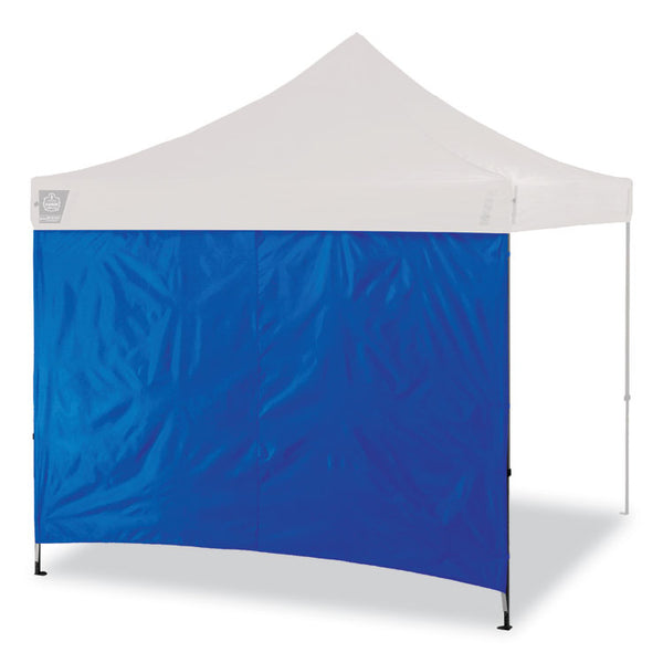 ergodyne® Shax 6098 Pop-Up Tent Sidewall, Single Skin, 10 ft x 10 ft, Polyester, Blue, Ships in 1-3 Business Days (EGO12997)