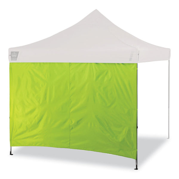 ergodyne® Shax 6098 Pop-Up Tent Sidewall, Single Skin, 10 ft x 10 ft, Polyester, Lime, Ships in 1-3 Business Days (EGO12998)